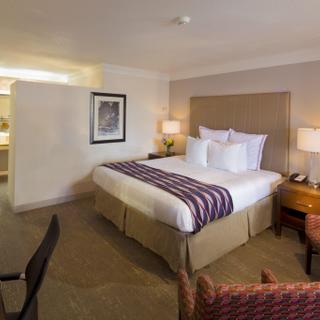 Best Western Garden Inn | Santa Rosa, California | Mobility accessible room with seating area and one king bed
